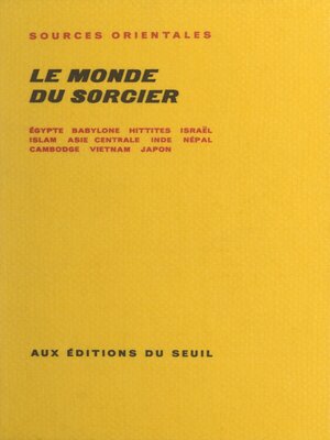 cover image of Le monde du sorcier